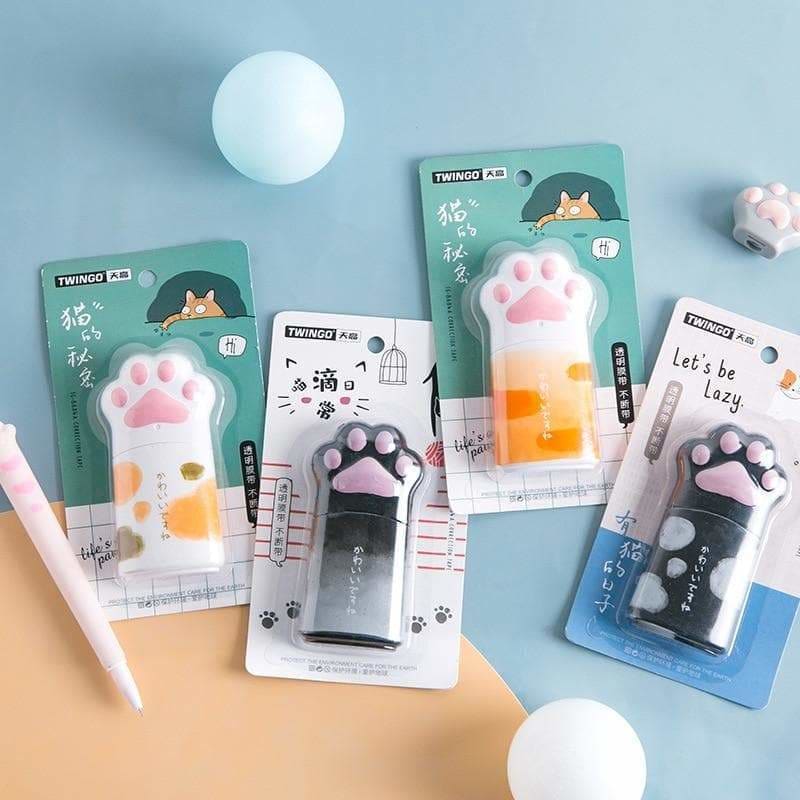 Kawaii Cat Paw Correction White Tape MM1710 - Correction 