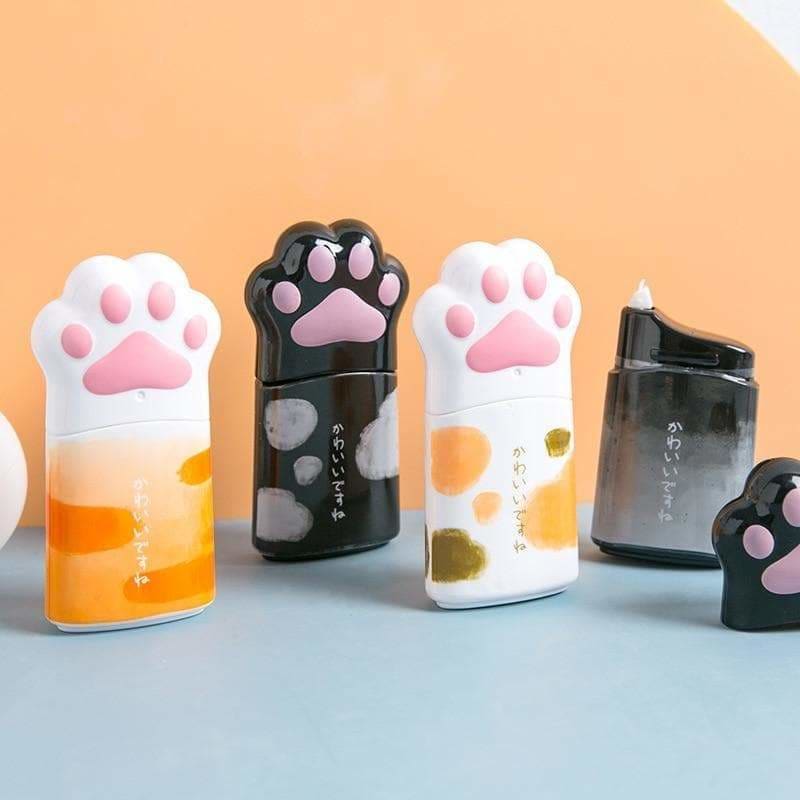 Kawaii Cat Paw Correction White Tape MM1710 - Correction 