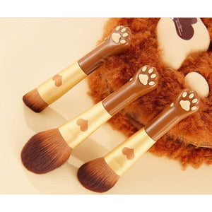 Kawaii Cat Paw Fluffy Makeup Brush ME65 - makeup tool