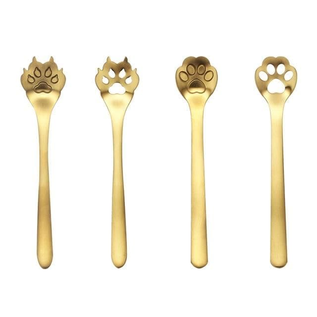 Kawaii Cat Paw Stainless Steel Cute Spoon MM1705 - Spoon