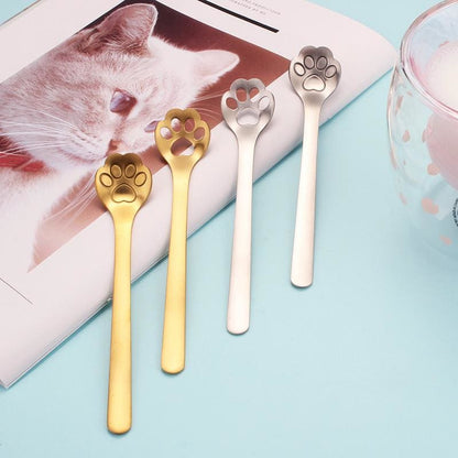 Kawaii Cat Paw Stainless Steel Cute Spoon MM1705 - Spoon