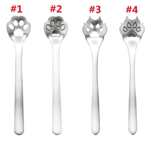 Kawaii Cat Paw Stainless Steel Cute Spoon MM1705 - Spoon