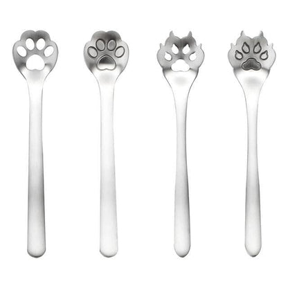 Kawaii Cat Paw Stainless Steel Cute Spoon MM1705 - Spoon