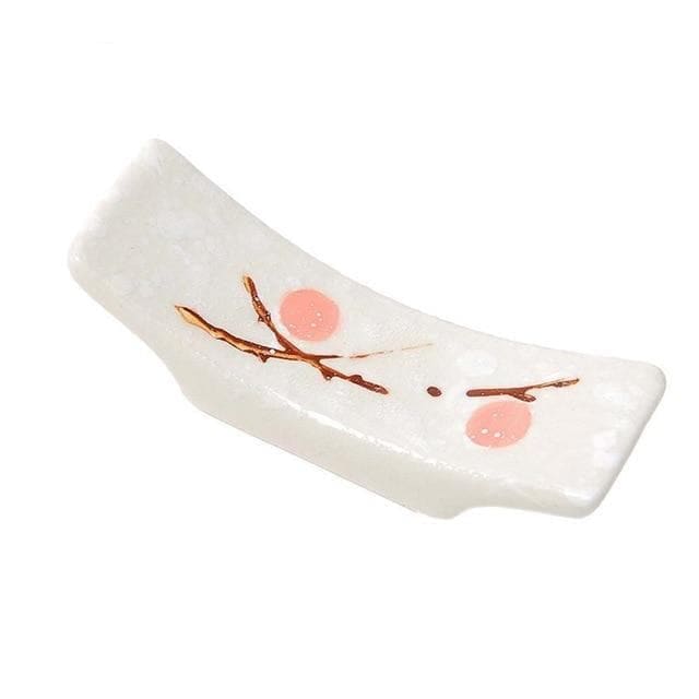 Kawaii Ceramic Sakura Chopsticks Holder MM1704 - Chopsticks 