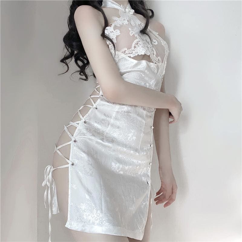 Sexy Cheongsam Lingeries Dress MK242 - KawaiiMoriStore