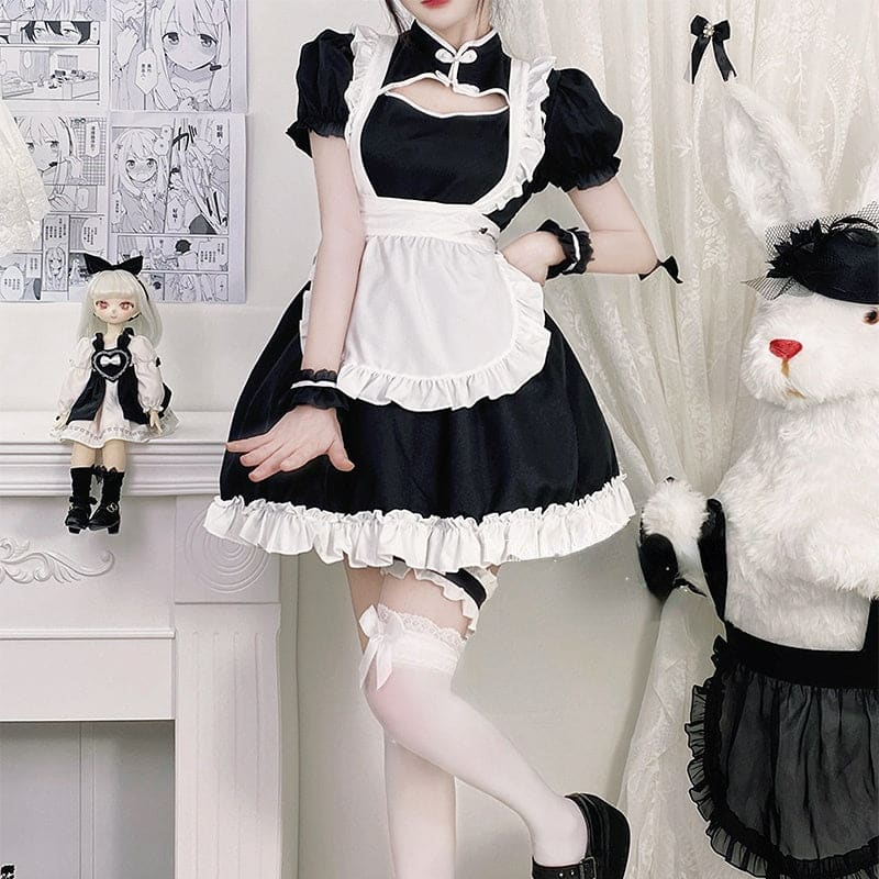 Kawaii Chinese Style Sweet Maid ON647 - dress