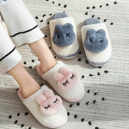 Kawaii Cute Aimal Bunny Lovers’ Slippers ME59 - slippers