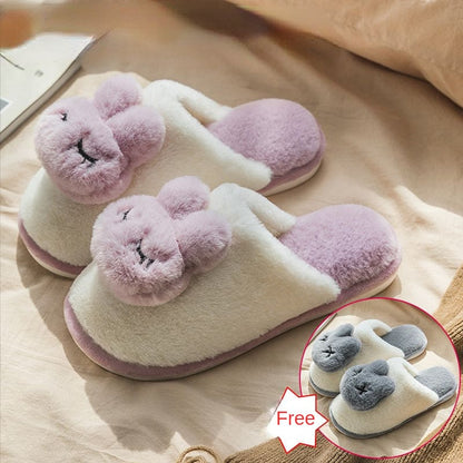 Kawaii Cute Aimal Bunny Lovers’ Slippers ME59 - Female 36-37