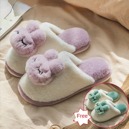 Kawaii Cute Aimal Bunny Lovers’ Slippers ME59 - Female 36-37