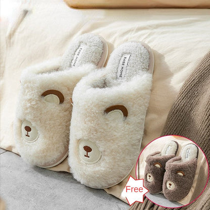 Kawaii Cute Aimal Bunny Slippers ME60 - Female 36-37 male