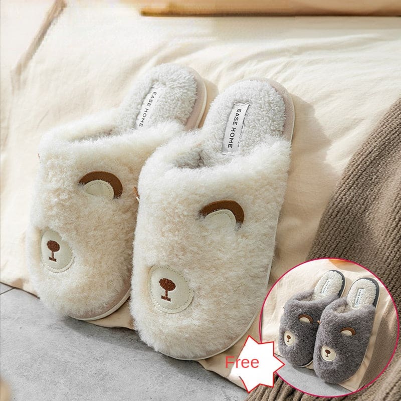 Kawaii Cute Aimal Bunny Slippers ME60 - Female 36-37 male