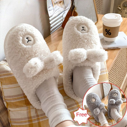 Kawaii Cute Aimal Bunny Slippers ME60 - Female 36-37 male