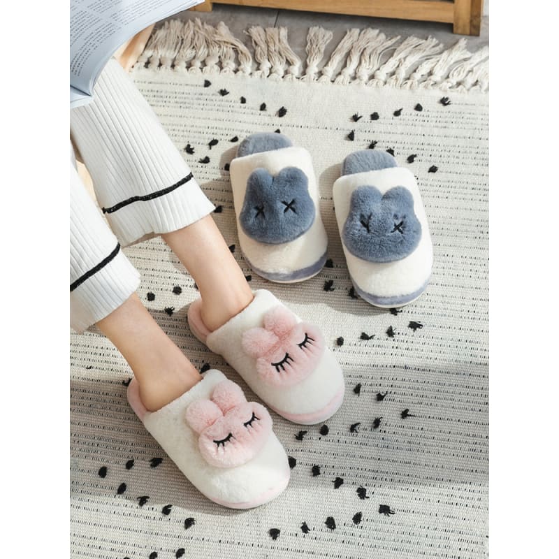 Kawaii Cute Aimal Lovers’ Slippers ME40 - slippers