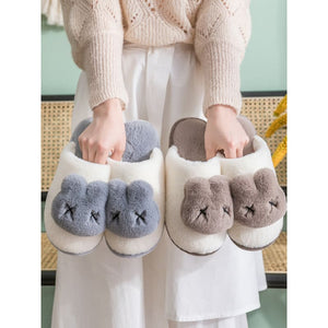 Kawaii Cute Aimal Lovers’ Slippers ME40 - slippers