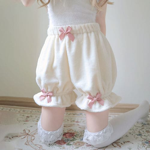 Kawaii Flurry Cute Bow Bloomer ME17 - Small / Pink Bow