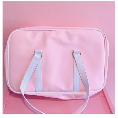 Kawaii Heart Ruffle Bag