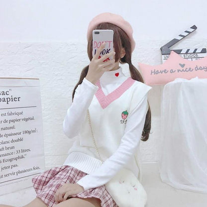 Kawaii Knitting Cute Sweater - sweater