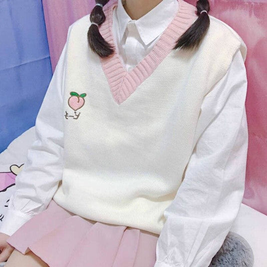 Kawaii Knitting Cute Sweater - sweater