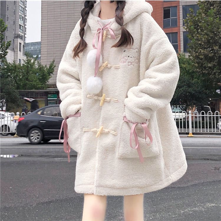 Kawaii Lolita Cute Cape - Beige / Average size - cape