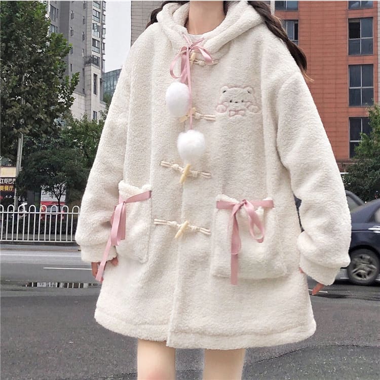 Kawaii Lolita Cute Cape - Beige / Average size - cape