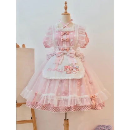 Kawaii Melody/Kuromi Lolita Dress MK17596