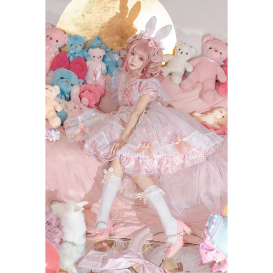 Kawaii Melody/Kuromi Lolita Dress MK17596