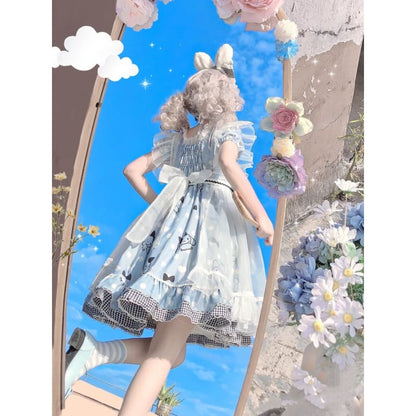 Kawaii Melody/Kuromi Lolita Dress MK17596