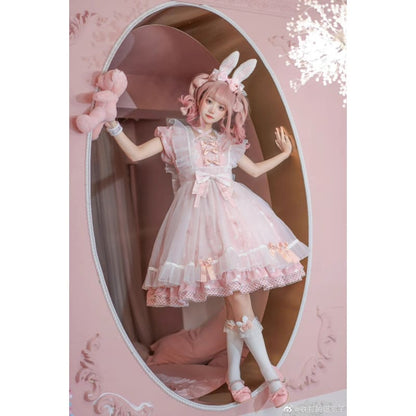 Kawaii Melody/Kuromi Lolita Dress MK17596