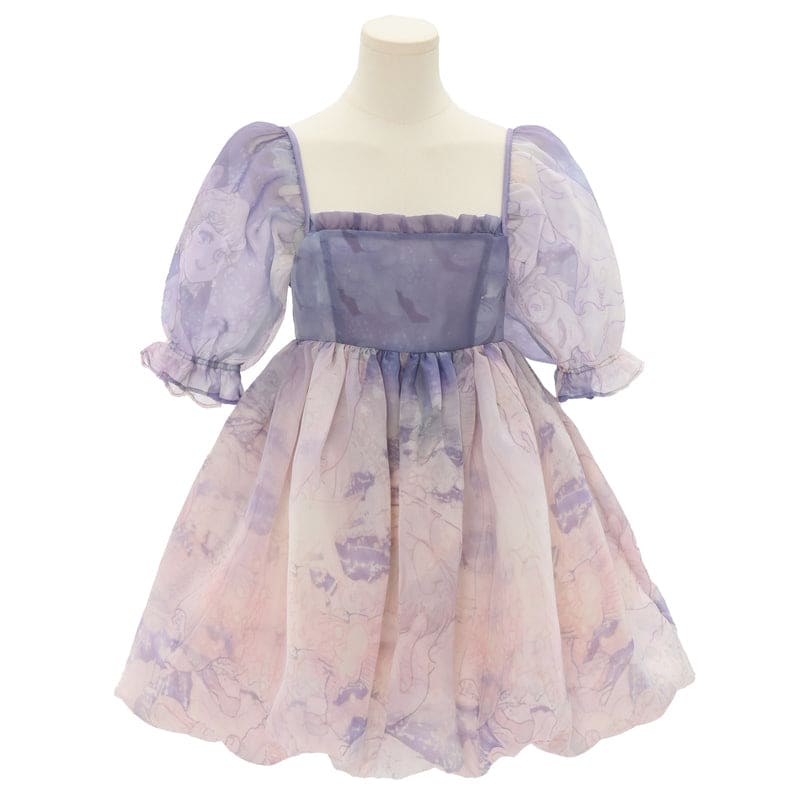 Kawaii Pastel Purple Pink Soft Princess Dress ON627 - dress