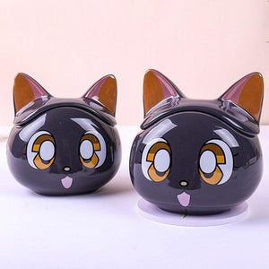 Kawaii Sailor Moon Luna Cat Purple Cute Mug MM1693 - Cup
