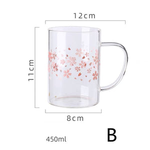 Kawaii Sakura Pink Cup Mug and Bowl MM1208 - KawaiiMoriStore