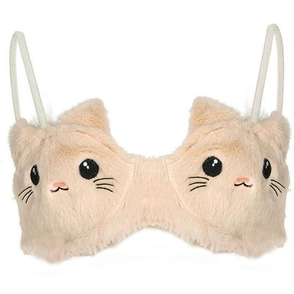 Kitty Ears Cartoon Cute Plush Lingerie Set MK15527 - KawaiiMoriStore