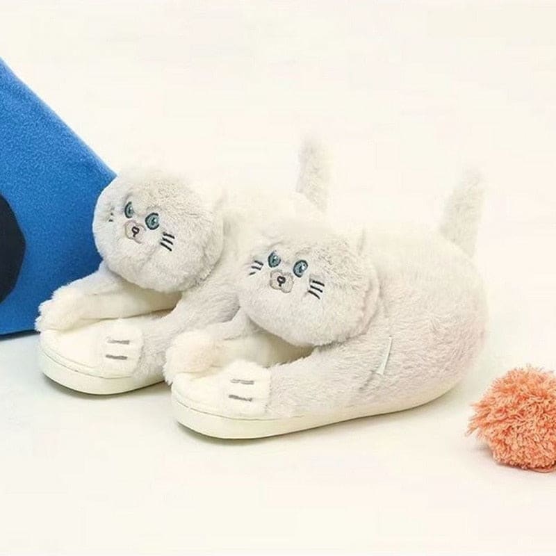 Kitty Home Slippers - slippers