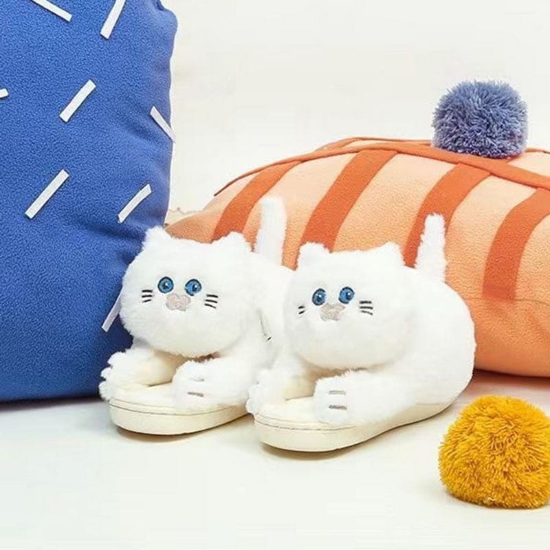 Kitty Home Slippers - slippers