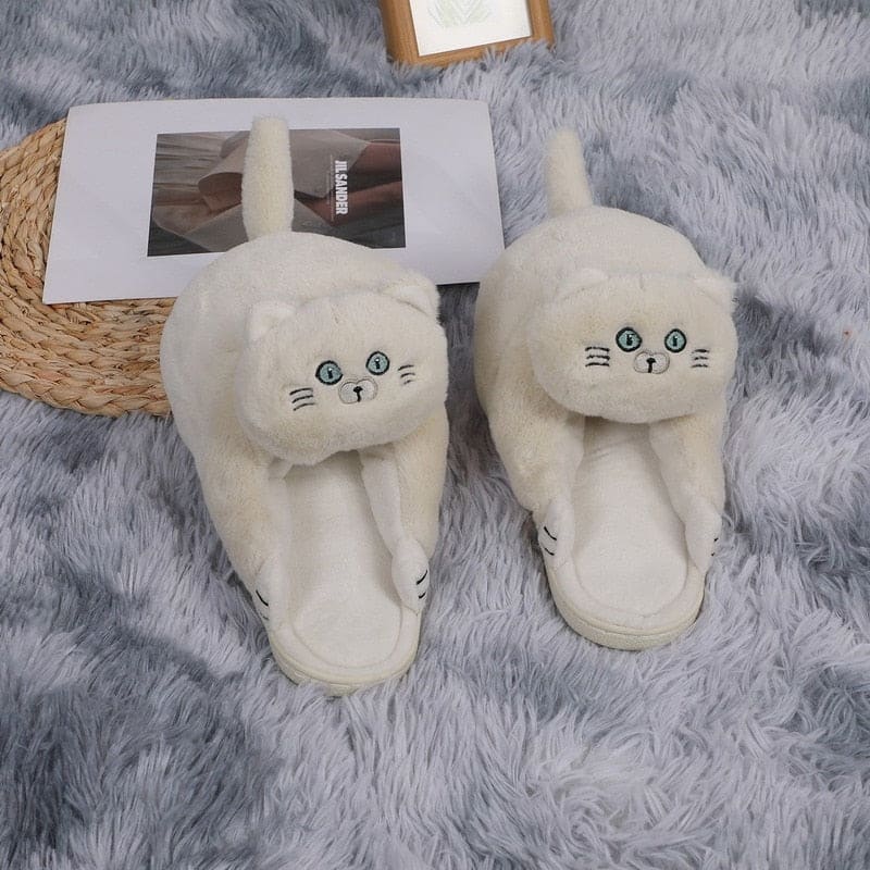 Kitty Home Slippers - slippers