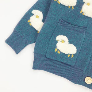 Lamb Dreams Soft Knitted Kawaii Cardigan Sweater - One Size 