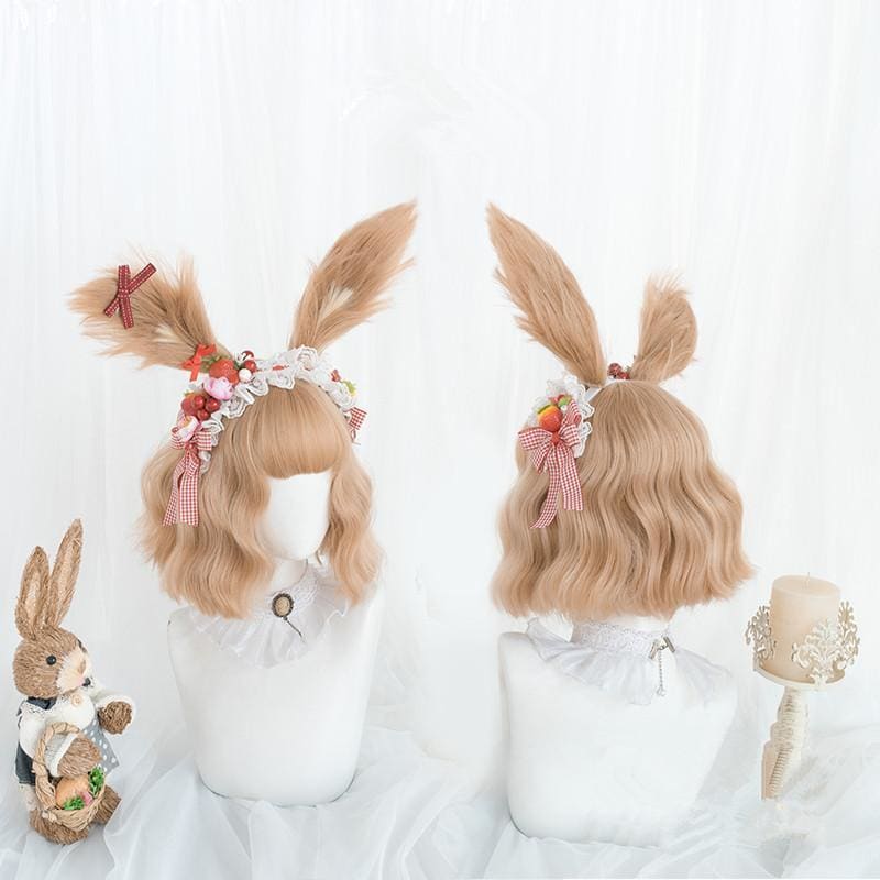 Light Brown Cosplay Lolita MKawaii Wig MK15229 - KawaiiMoriStore