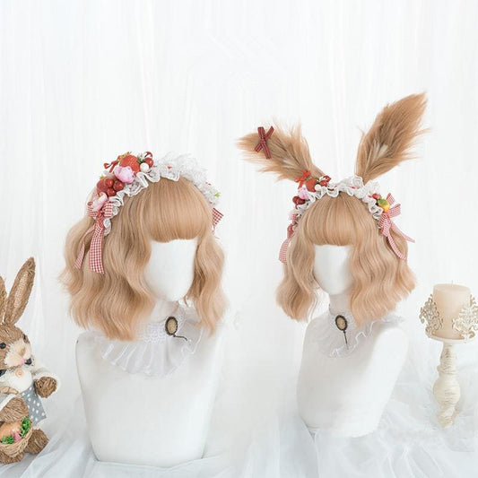 Light Brown Cosplay Lolita MKawaii Wig MK15229 - KawaiiMoriStore