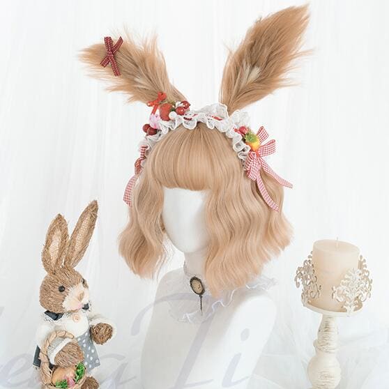 Light Brown Cosplay Lolita MKawaii Wig MK15229 - KawaiiMoriStore