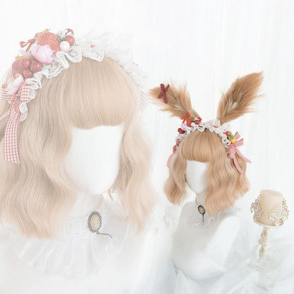 Light Brown Cosplay Lolita MKawaii Wig MK15229 - KawaiiMoriStore