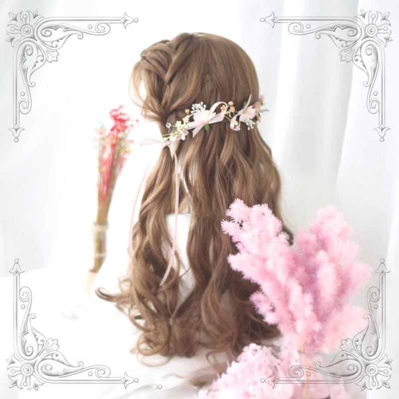 Lolita Angel Psyche Long Curly Wig MK0691 - KawaiiMoriStore