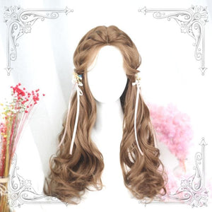 Lolita Angel Psyche Long Curly Wig MK0691 - KawaiiMoriStore