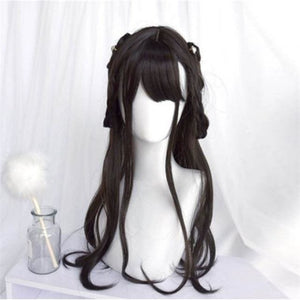 Lolita Cute Girl Long Wavy Wig MK14986 - KawaiiMoriStore