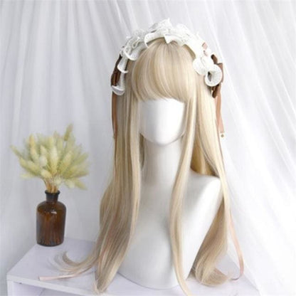 Lolita Cute Girl Long Wavy Wig MK14986 - KawaiiMoriStore