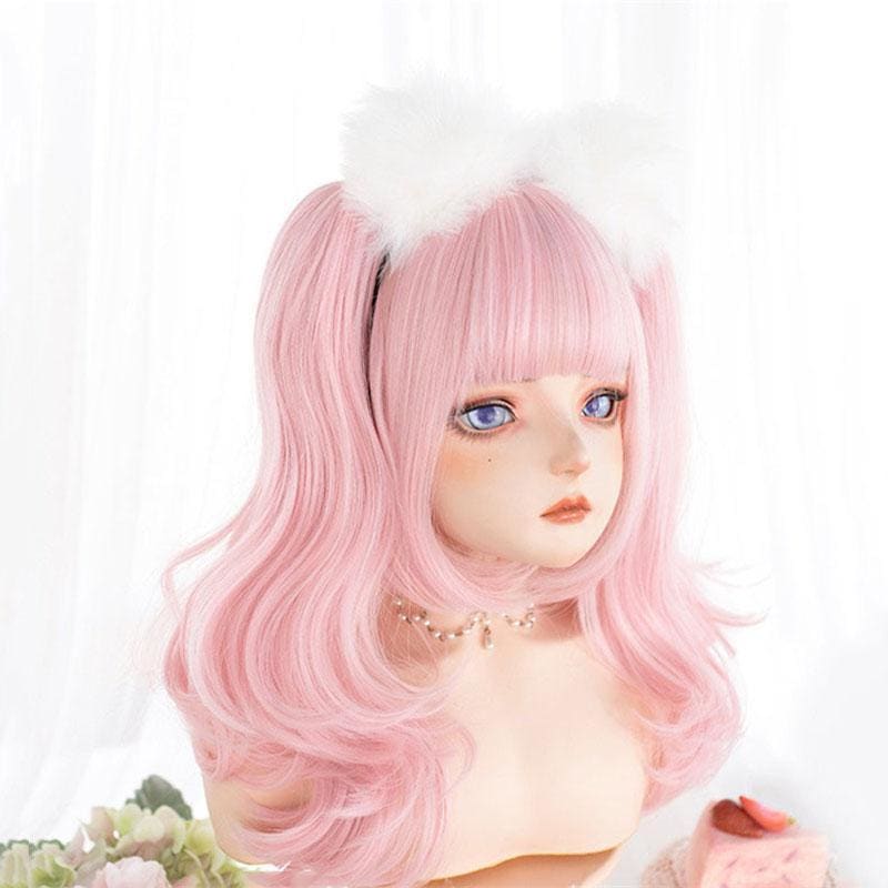 Lolita Double Ponytail Curly Wig MK0581 - KawaiiMoriStore