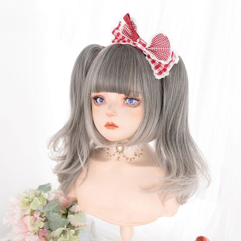 Lolita Double Ponytail Curly Wig MK0581 - KawaiiMoriStore