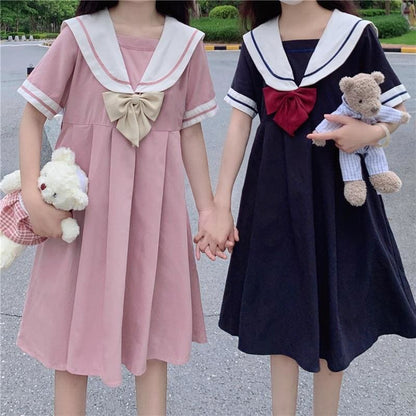 Lolita MKawaii  JK Mid-Length Dress MK14939 - KawaiiMoriStore