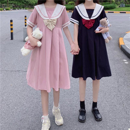 Lolita MKawaii  JK Mid-Length Dress MK14939 - KawaiiMoriStore