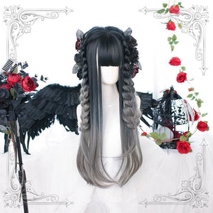 Lolita Natural Gradient Long Curly Hair MK15186 - KawaiiMoriStore
