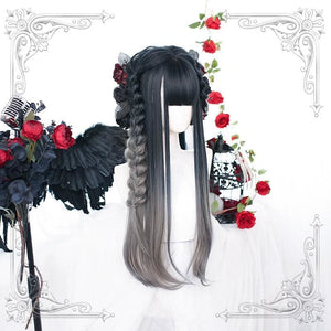 Lolita Natural Gradient Long Curly Hair MK15186 - KawaiiMoriStore